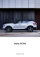 volvo xc40 - brozura